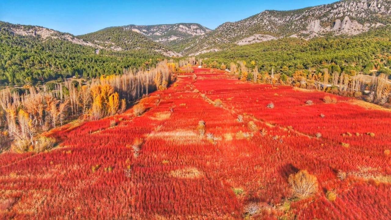 Hotel Rio Escabas, Serrania De Cuenca Canamares ภายนอก รูปภาพ